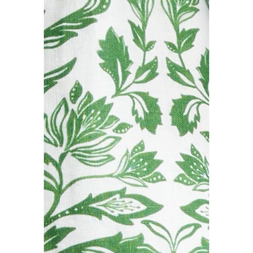 FARM Rio Women's Green White Floral Delicate Tapestry Midi Dress Size Large NWOT - Picture 6 of 12
